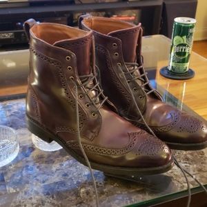 ALLEN EDMONDS Cordovan Dalton's size 9 WORN ONCE!